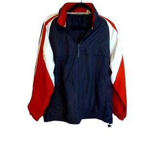 Vintage Y2K Tek Gear Windbreaker Hoodie Size Medium READ AS IS